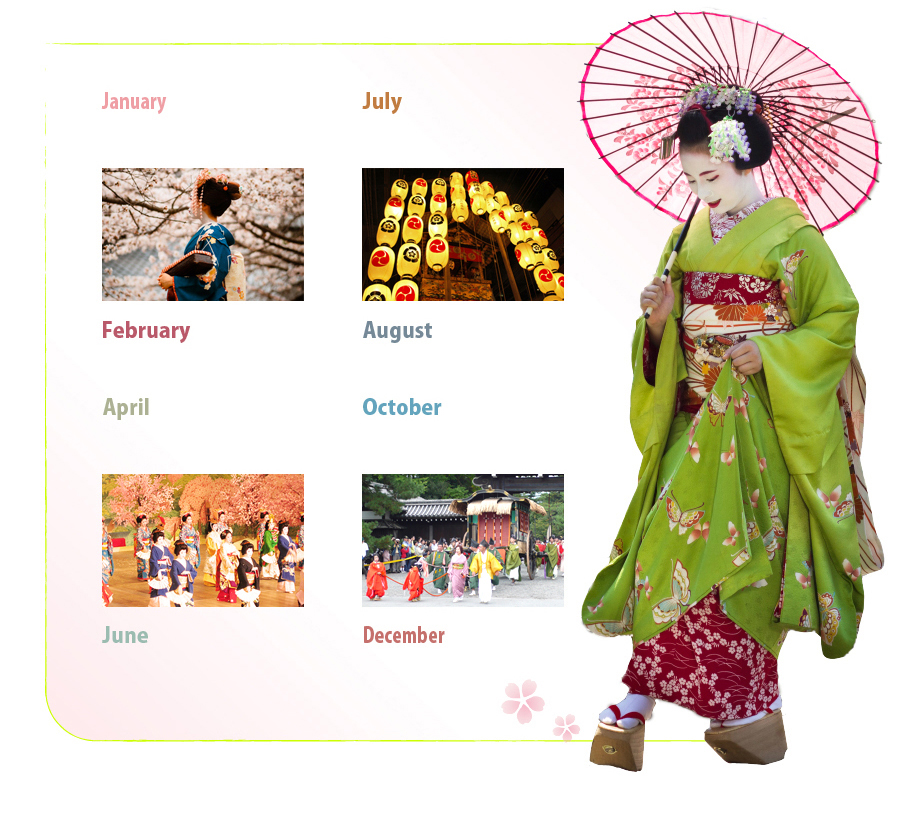 Anual Events of Maiko Kyoto