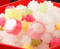 Confetti sweet in Japan gourmet