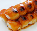 mitarashi dango rice dumplings