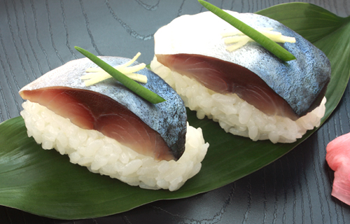 a mackerel susi Japan gourmet