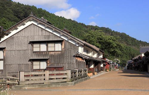 Mackerel main road in kyoto