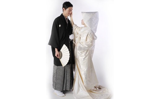 White silk dress Japan