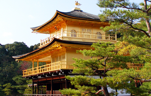kinkaku temple in kyoto japan sightseeing