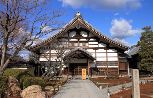 Kodai temple in kyoto japan