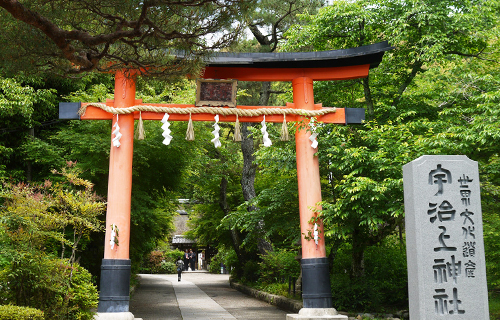 Ujigami shrine in kyoto
